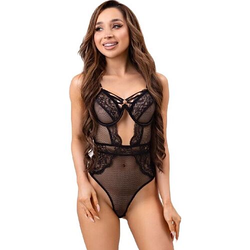 Body Livco Corsetti Paula com Adornos de Renda