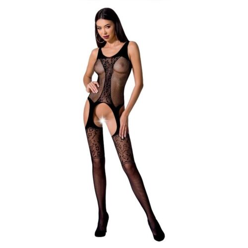Bodystocking Passion Woman BS072 com Abertura na Entrepernas