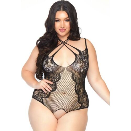 Teddy sem virilha Leg Avenue 1X-2X