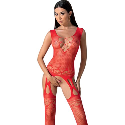 Bodystocking PASSION BS099 com design sexy