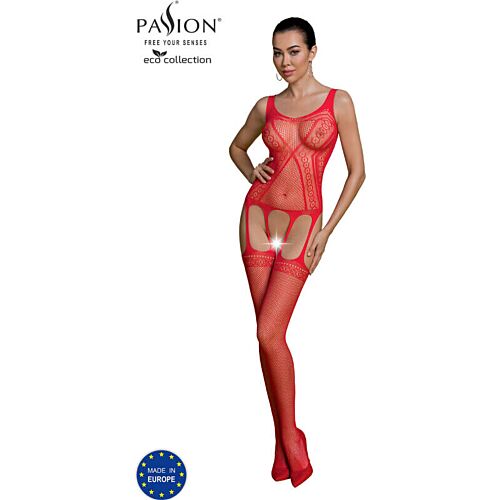Bodystocking PASSION WOMAN BODYSTOCKINGS BS007 Ecológico