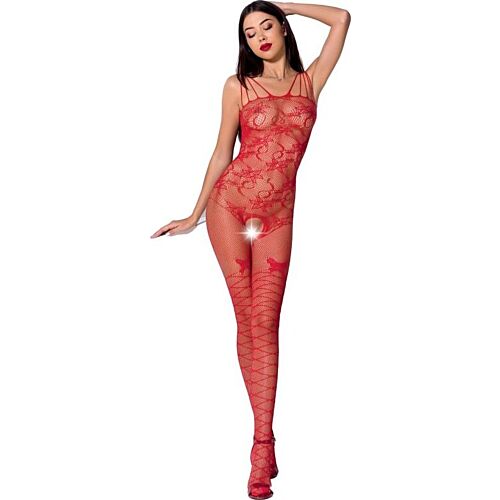 Bodystocking Passion Woman BS076 com Abertura na Entreperna