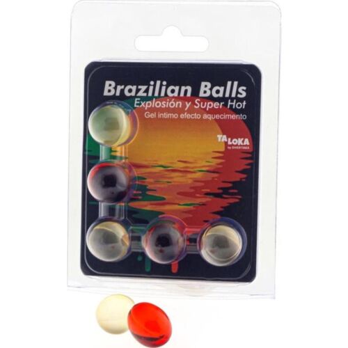 Bolas Brazilian Balls Taloka com Efeito Superaquecimento
