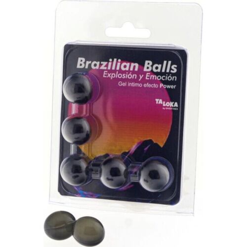 Bolas Brazilian Balls Taloka com Gel Excitante Efeito Power