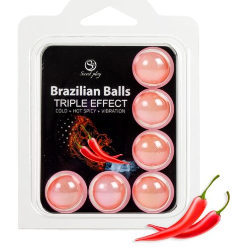 Bolas Brasileiras SECRETPLAY Efeito Triplo