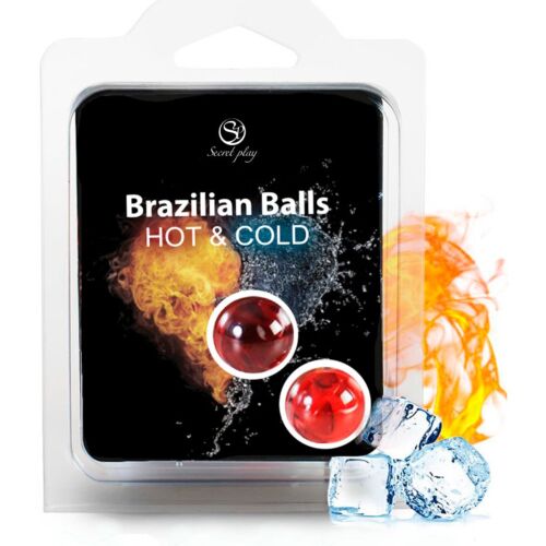 Bolas efeito calor/frio SECRETPLAY Brazilian Balls