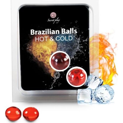 Bolas efeito calor/frio SECRETPLAY Brazilian Balls