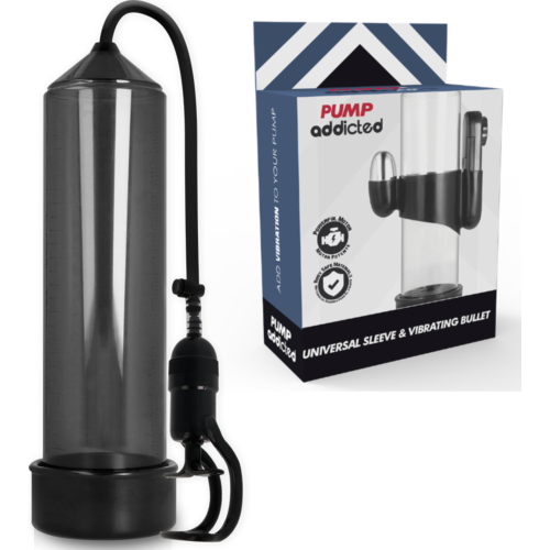 Bomba Alargadora PUMP ADDICTED RX5 com Vibrador