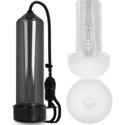 Bomba Alargadora PUMP ADDICTED RX5 com Masturbador