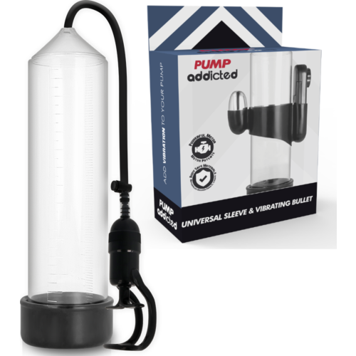 Bomba Alargadora Pump Addicted RX5 com Vibrador
