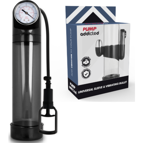 Bomba Alargadora PUMP ADDICTED RX9 com Vibrador