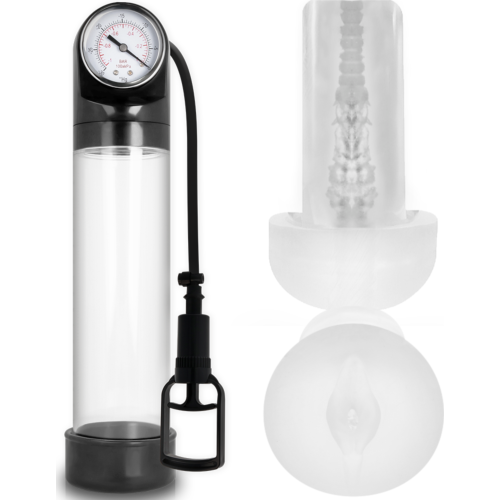 Bomba Alargadora PENE Pump Addicted RX9 com Masturbador