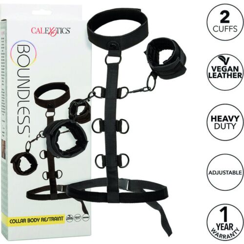 Arneses de Fijação CALEXOTICS Boundless Collar com Punhos
