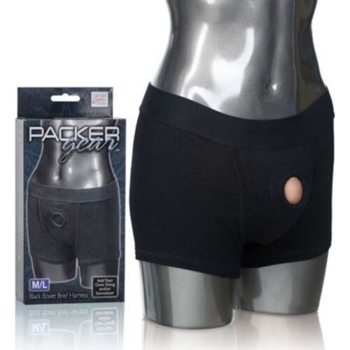 Arnés CALEXOTICS Packer Gear Boxer M/L para Doble Penetración