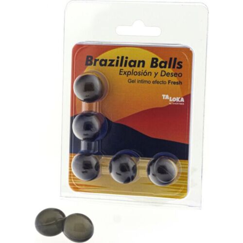 Bolas Brazilian Balls Taloka com Gel Excitante Efeito Frescor