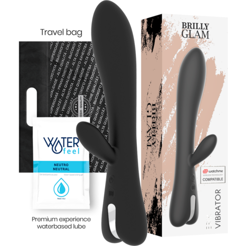 Vibrador Brilly Glam Erik com Tecnologia Watchme