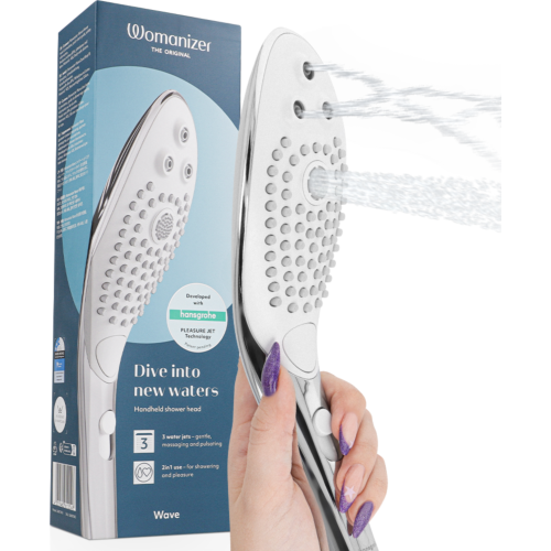 Cabezal de Duche WOMANIZER Wave com Estímulo Clitoriano