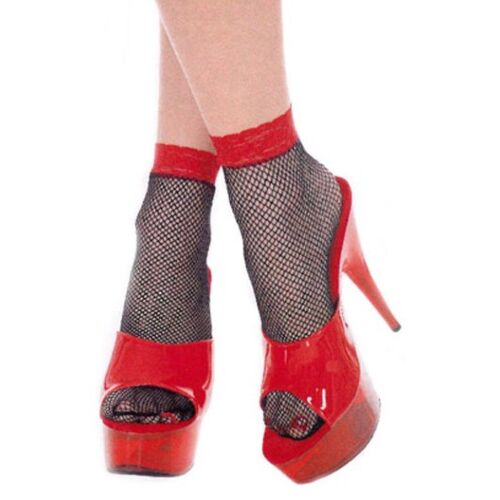 Meias Curtas Music Legs Red