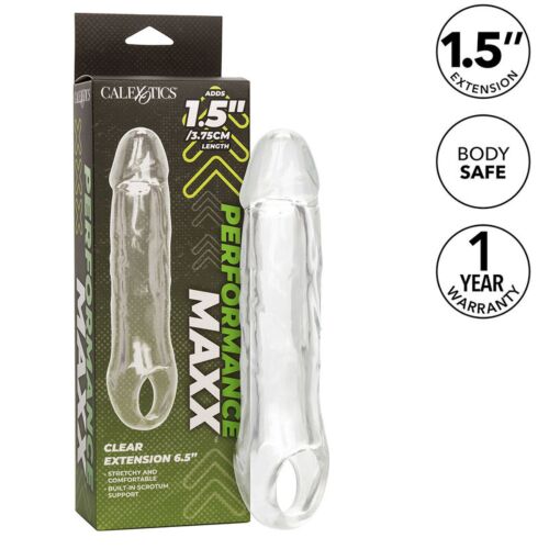 Funda com Extensão CALEXOTICS Performance Maxx Clear