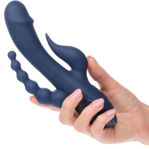 Vibrador Rabbit CALEXOTICS Triple Orgasm com 10 modos