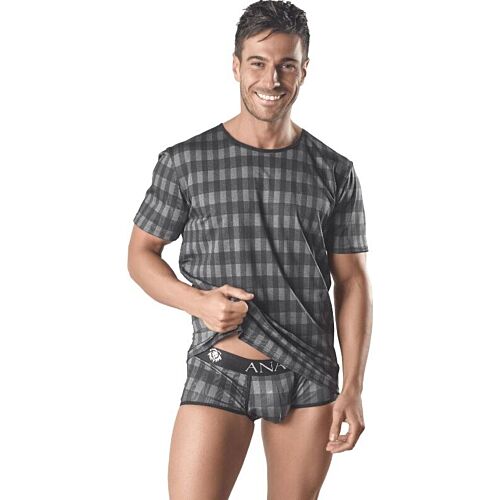 Camiseta ANAIS MEN AEGIS | Estampado de quadros