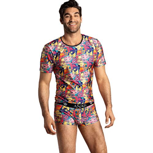 Camiseta ANAIS MEN Comics S - Ajuste recomendável ao corpo