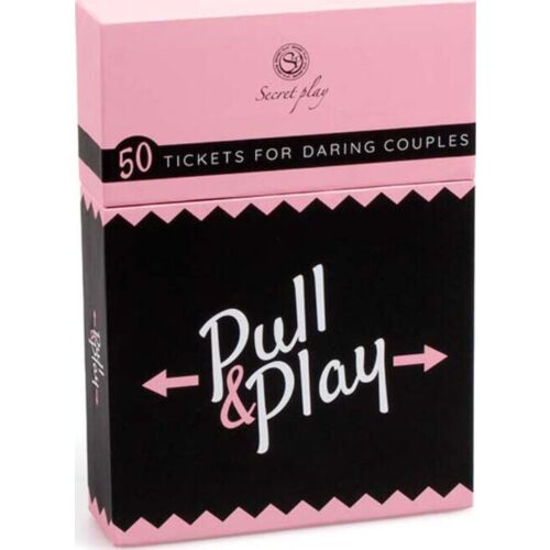 Jogo de Cartas SECRETPLAY Pull & Play com 100 Provas