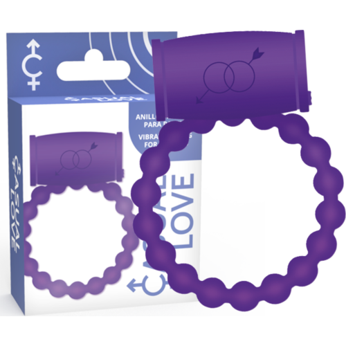 Anel Vibrador Casual Love 25 - Design Adaptável e Confortável