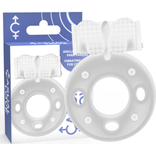 Anel vibratório Casual Love 34 com estimulação clitoriana