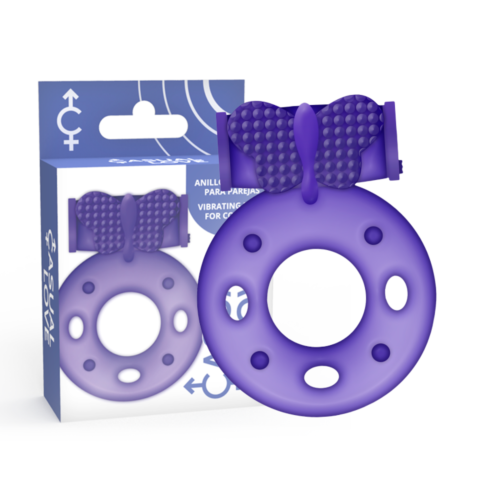 Anel Vibratório Casual Love Ring 32 com Estímulo Clitoriano
