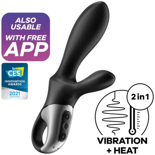 Vibrador Anal Satisfyer Heat Climax+ com Aquecimento
