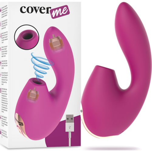 Succionador e vibrador COVERME G-SPOT RUSH para clítoris e ponto G