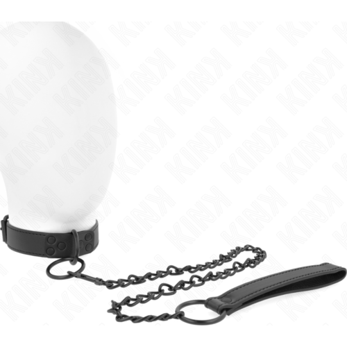Collar com Correia KINK 65 cm | Controle e Elegância