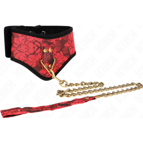 Colar KINK Scandal com Correia de Renda 75 cm