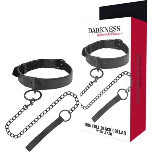 Collar Darkness com Corrente - Conforto e controle