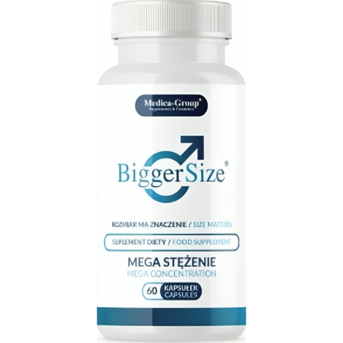 Cápsulas BiggerSize MEDICA GROUP para Vitalidade Masculina