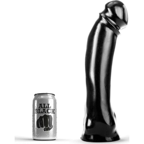 Dildo All Black Dong 33 cm