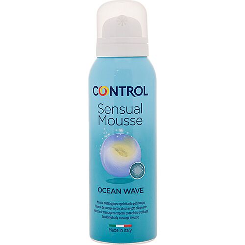 Mousse Sensual Control Ocean Wave 125ml com efeito refrescante