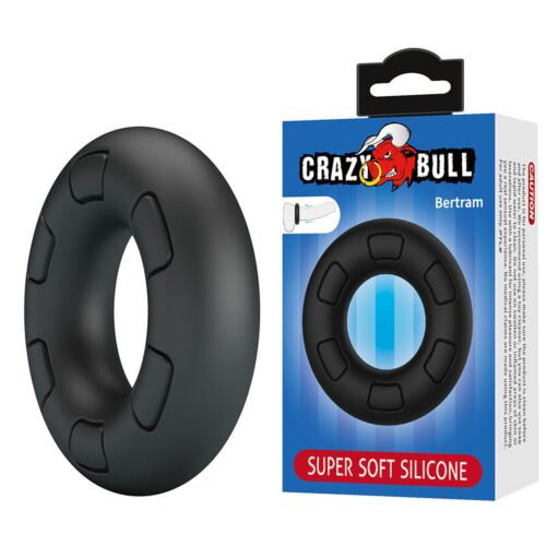 Anel Crazy Bull Bertram de silicone premium