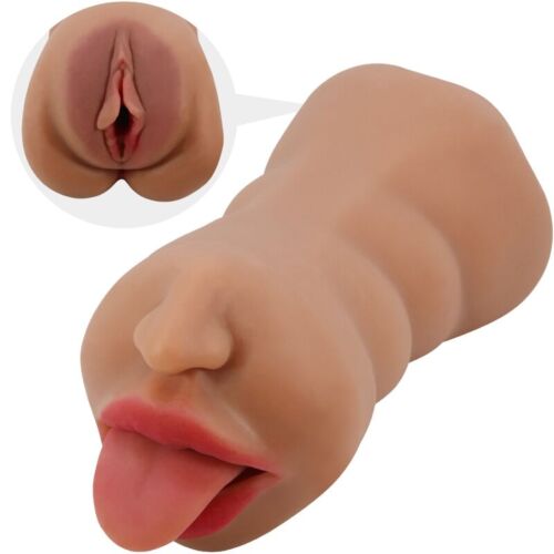 Masturbador Crazy Bull Sarah com dupla boca e vagina