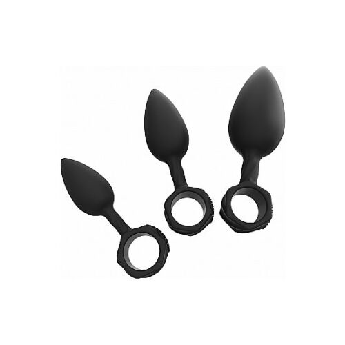 Kit de Treino Bathmate com 3 Plugs Anais para Sensações Progressivas