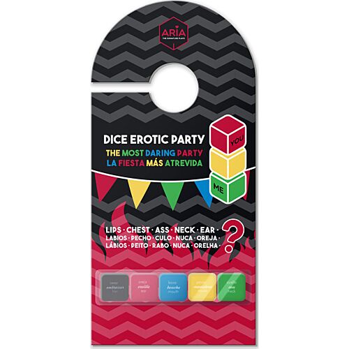 Jogo de Dados ARIA - Festa Erótica para Todos