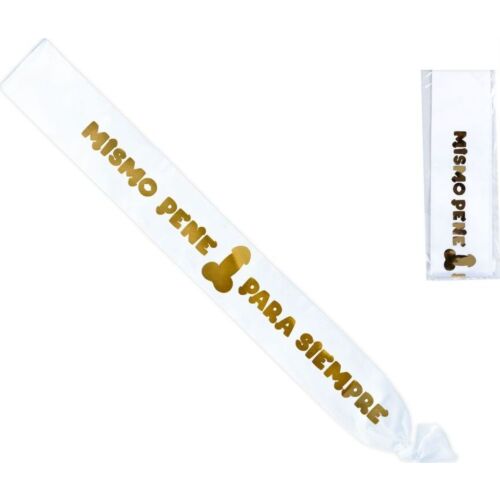 Banda Diablo Picante com desenho de Pene Metalizado