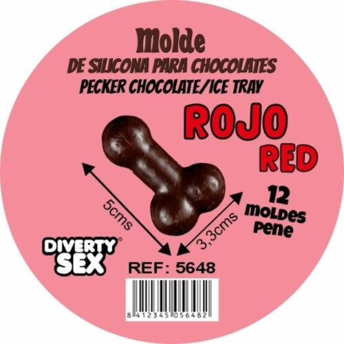 Moldes para Chocolate Diablo Picante Com 12 Formas