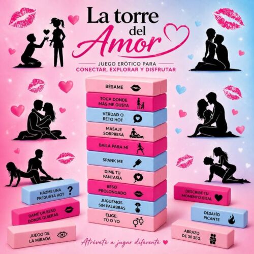 Jogo de Sedução Diverty Sex Love Tower Game
