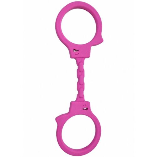 Algemas Diablo Picante - Silicone Handcuffs Fuchsia