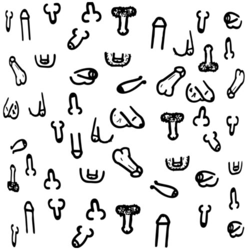Porta-copos DIABLO PICANTE Square Penis 10 Unidades