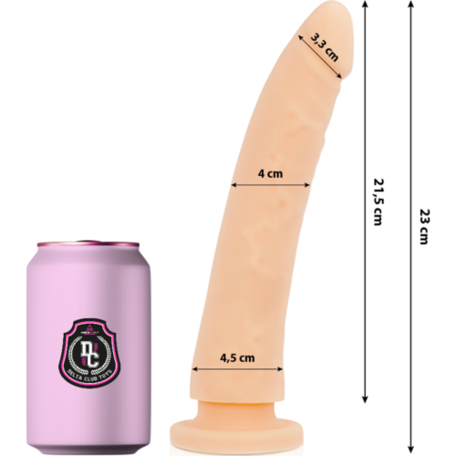 Dildo DELTACLUB 23cm em silicone médica