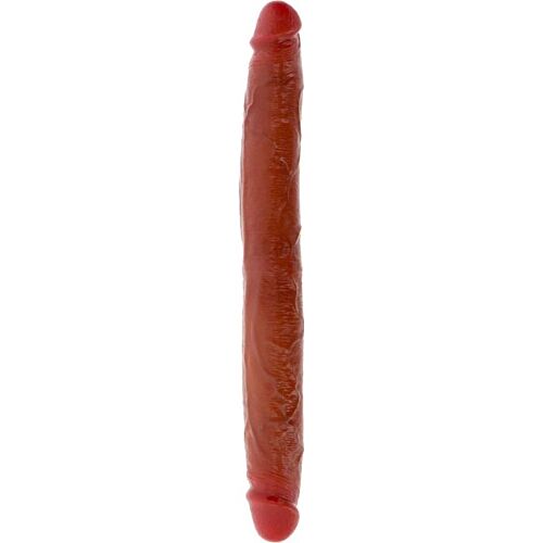 Dildo Duplo Get Real 35 cm com Prepúcio Móvel