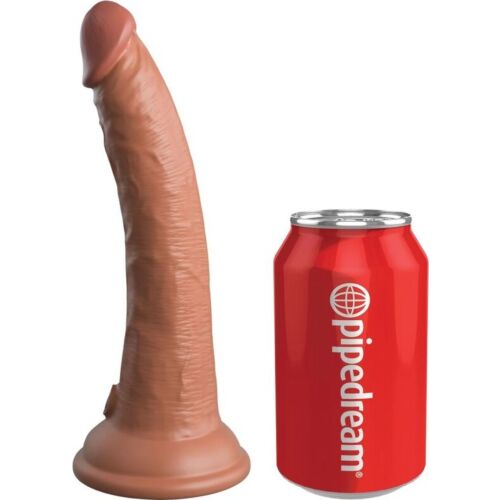 Dildo Realístico King Cock Elite 17.8 cm com Ventosa